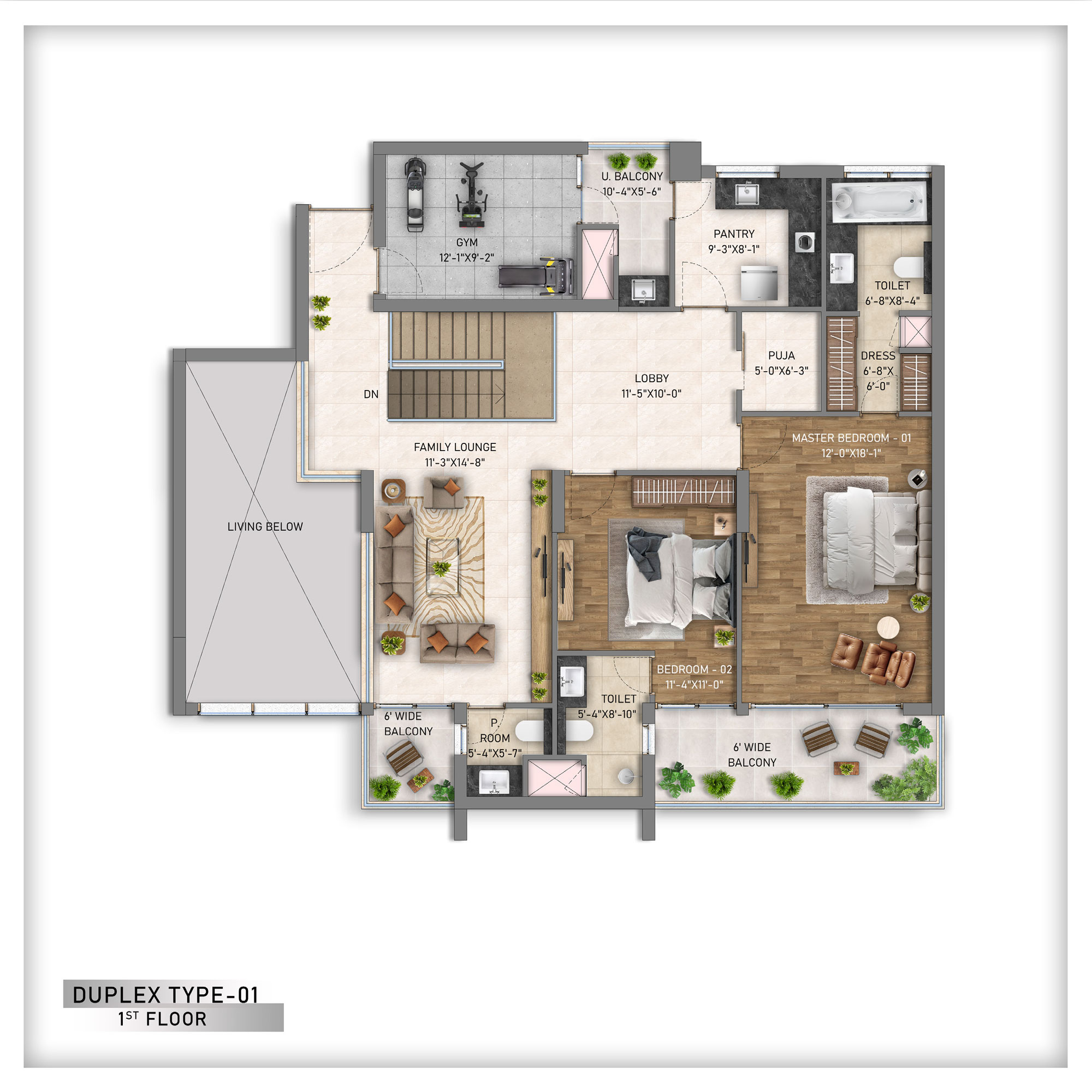 Duplex Type 01 First