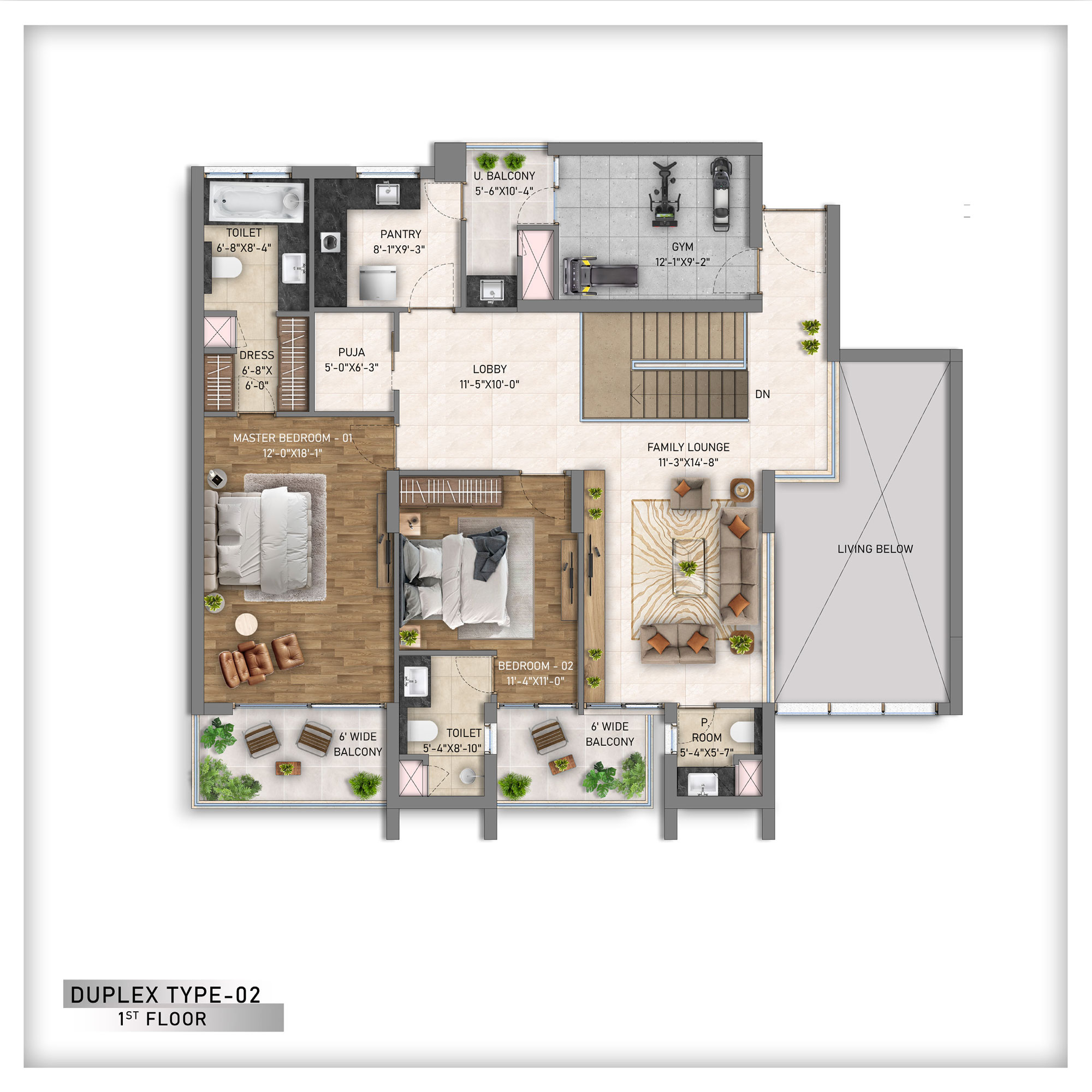 Duplex Type 02 First