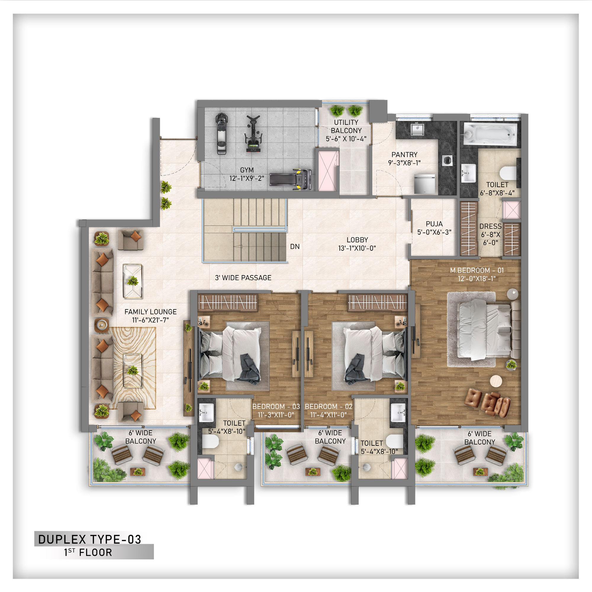 Duplex Type 03 First