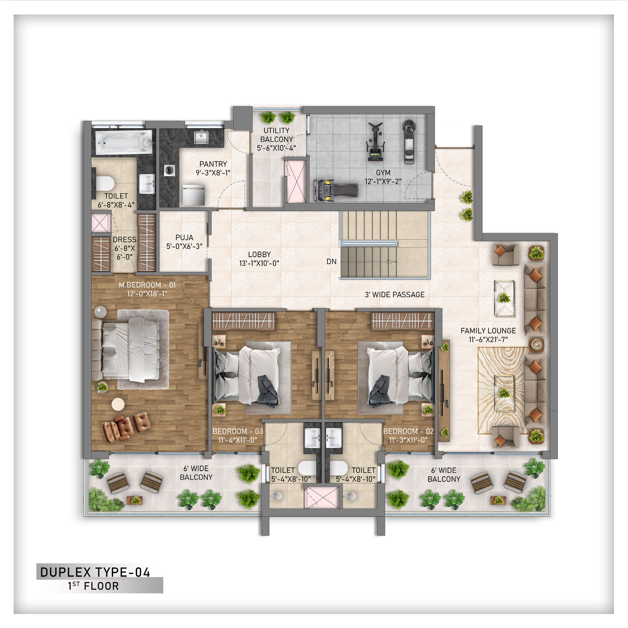 Duplex Type 04 First